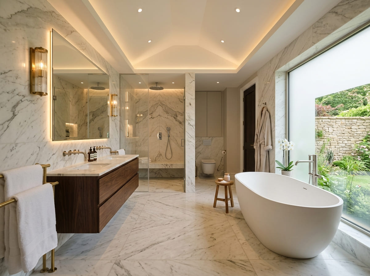 Custom Bathroom Renovation in Brashear