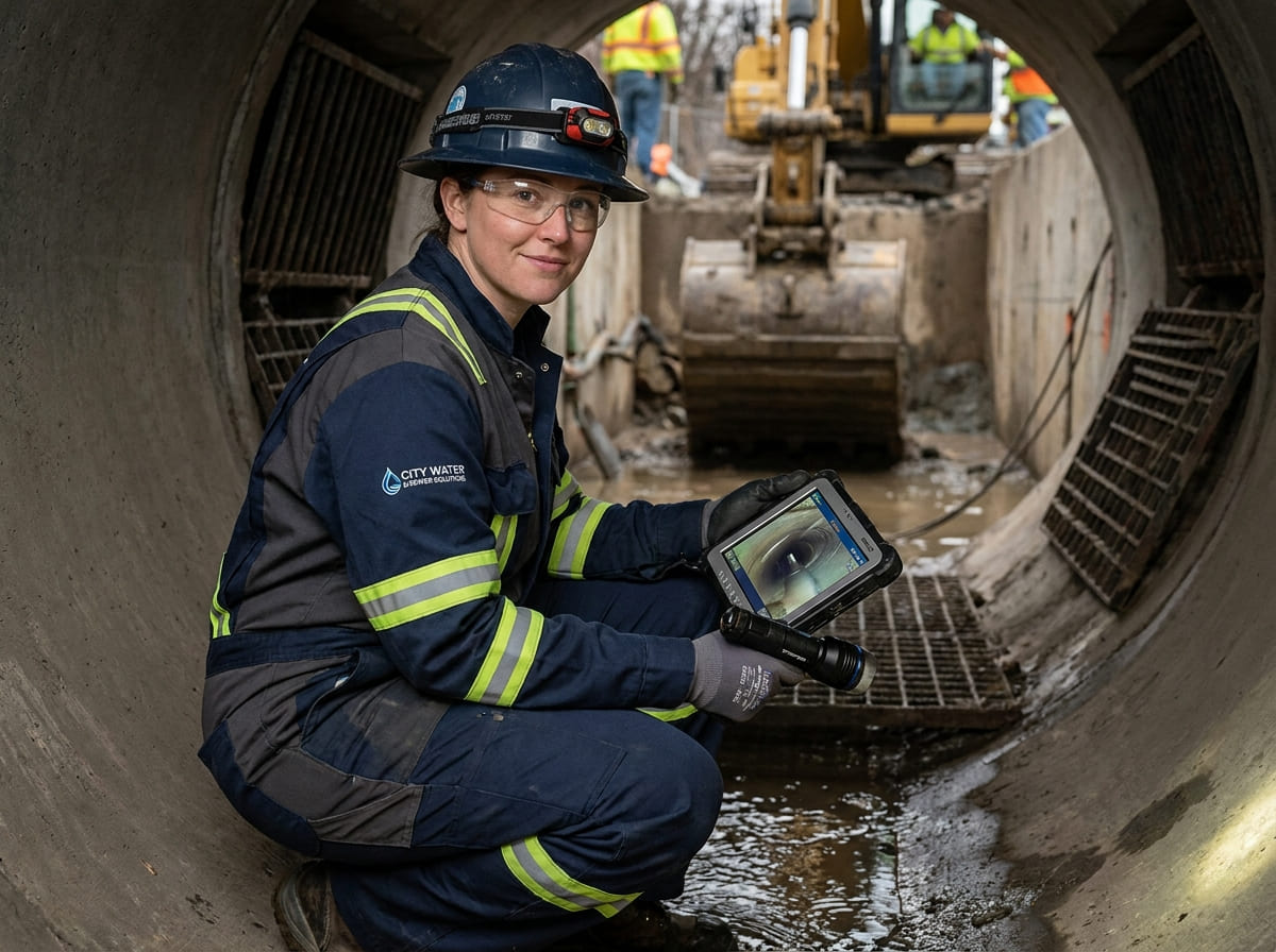 Sewer Line Inspection & Replacement in Brashear